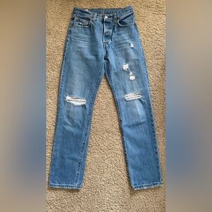 Ladies Levi’s 501 Straight Leg
